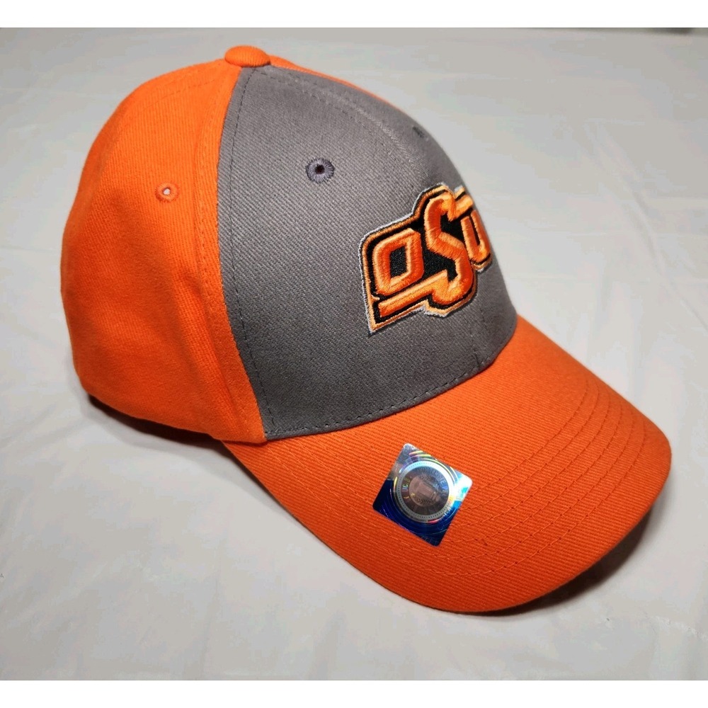 Oklahoma State University Cap Captivating Genuine Quality Headwear Orange - Picture 3 of 7